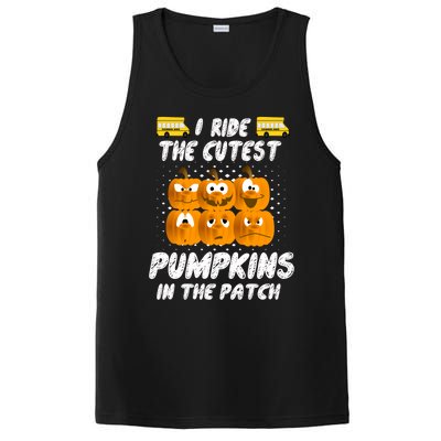 School Bus Driver I Drive The Cutest Pumpkins In Patch Cool Gift PosiCharge Competitor Tank