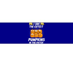 School Bus Driver I Drive The Cutest Pumpkins In Patch Cool Gift Bumper Sticker