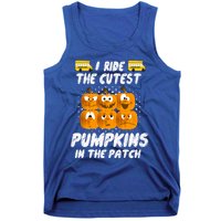 School Bus Driver I Drive The Cutest Pumpkins In Patch Cool Gift Tank Top