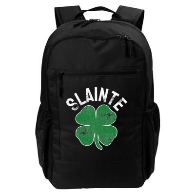 Slainte Beer Drinking Irish ST PATRICKS DAY Shamrock Daily Commute Backpack