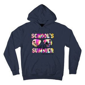 School Bus Driver Out For Summer Tie Dye Sunglasses Hoodie