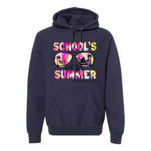 School Bus Driver Out For Summer Tie Dye Sunglasses Premium Hoodie