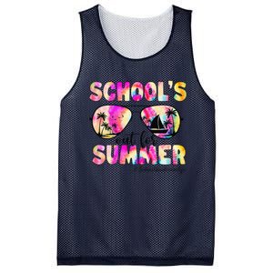 School Bus Driver Out For Summer Tie Dye Sunglasses Mesh Reversible Basketball Jersey Tank