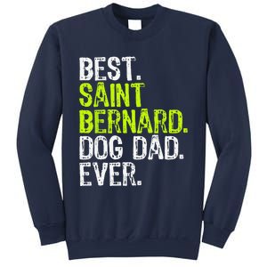 Saint Bernard Dog Dad Fathers Day Dog Lovers Sweatshirt