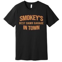 SmokeyS Best Damn Garage In Town Vintage Premium T-Shirt