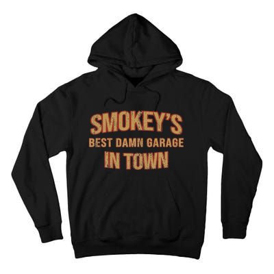 SmokeyS Best Damn Garage In Town Vintage Tall Hoodie