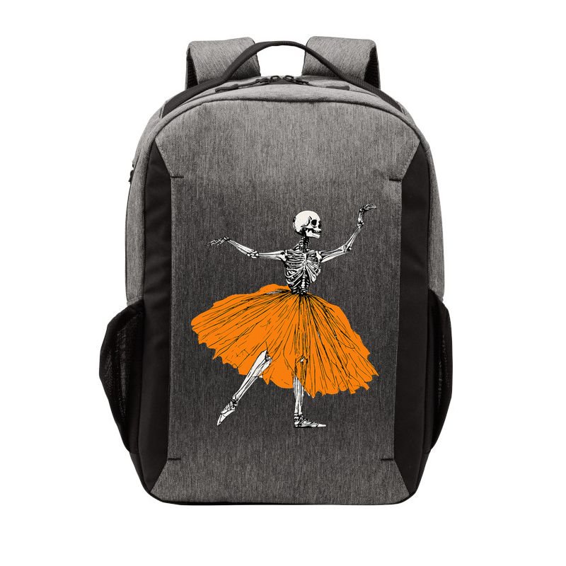 Skeleton Ballerina Dance Tutu Spooky Ballet Dancer Halloween Vector Backpack