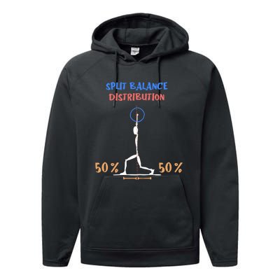 Split Balance Distribution Performance Fleece Hoodie