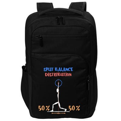 Split Balance Distribution Impact Tech Backpack