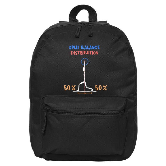 Split Balance Distribution 16 in Basic Backpack
