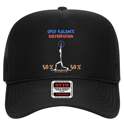 Split Balance Distribution Trucker Hat