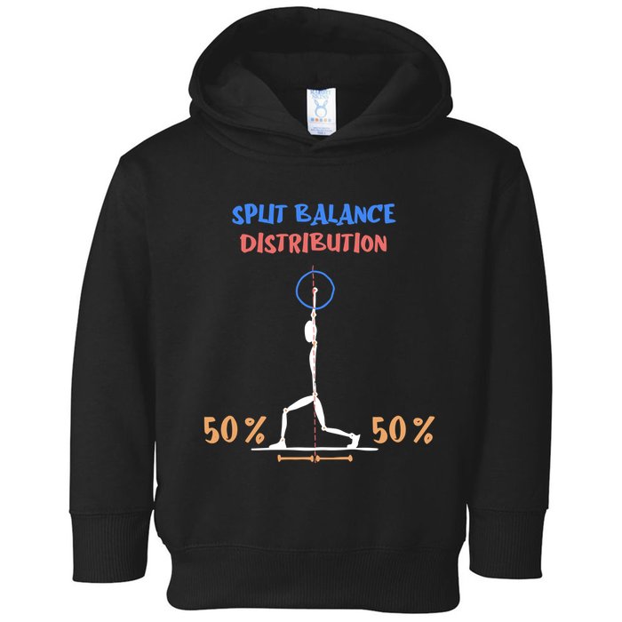 Split Balance Distribution Toddler Hoodie
