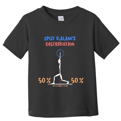 Split Balance Distribution Toddler T-Shirt
