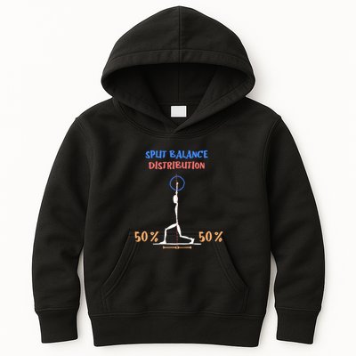 Split Balance Distribution Kids Hoodie