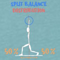 Split Balance Distribution Sueded Cloud Jersey T-Shirt