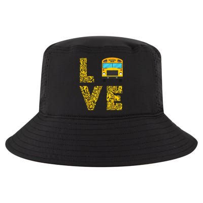 School Bus Driver Love Driving Bus Lover Cool Comfort Performance Bucket Hat