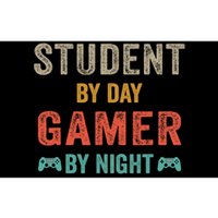 Student By Day Gamer By Night Meme For Gamers Bumper Sticker