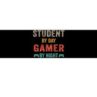 Student By Day Gamer By Night Meme For Gamers Bumper Sticker