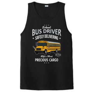 School Bus Driver - Safely Delivering Precious PosiCharge Competitor Tank