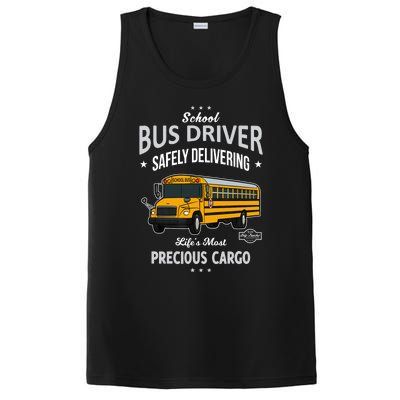 School Bus Driver - Safely Delivering Precious PosiCharge Competitor Tank