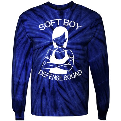 Soft Boy Defense Squad Tie-Dye Long Sleeve Shirt