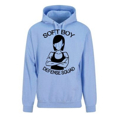 Soft Boy Defense Squad Unisex Surf Hoodie