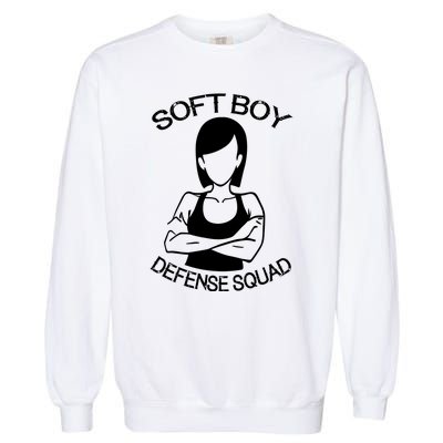 Soft Boy Defense Squad Garment-Dyed Sweatshirt