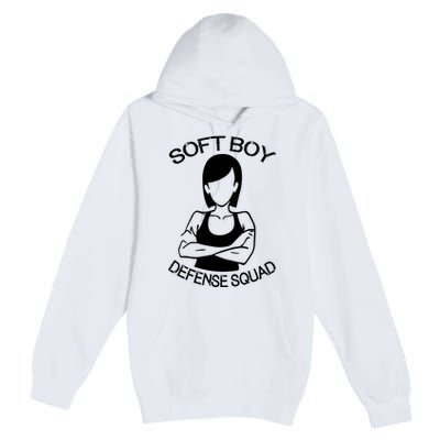 Soft Boy Defense Squad Premium Pullover Hoodie