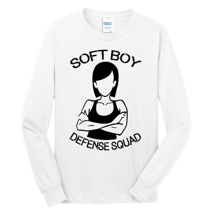 Soft Boy Defense Squad Tall Long Sleeve T-Shirt