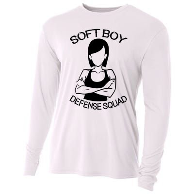 Soft Boy Defense Squad Cooling Performance Long Sleeve Crew