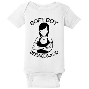 Soft Boy Defense Squad Baby Bodysuit