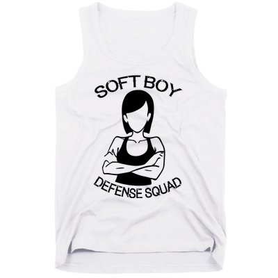 Soft Boy Defense Squad Tank Top