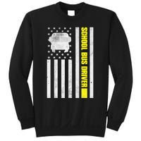 School Bus Driver American Flag, School Bus Driver Sweatshirt