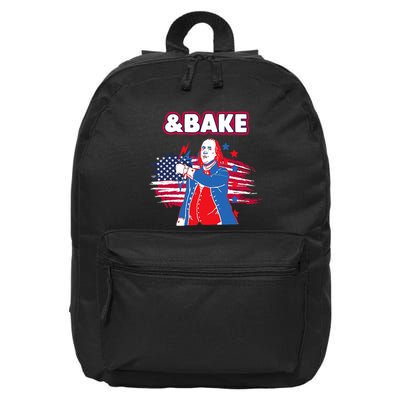Shake & Bake Drinking American Presidents Happy 4th Of July 16 in Basic Backpack