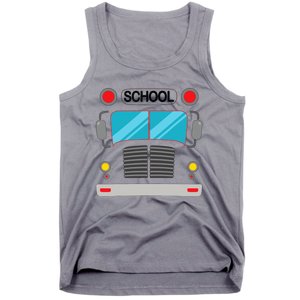 School Bus Driver Costume Halloween Funny Adults and Tank Top