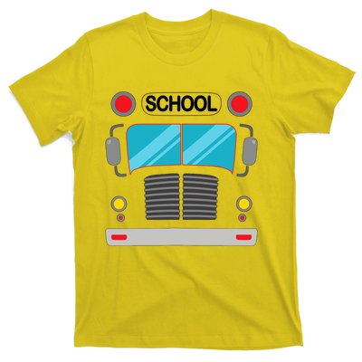 School Bus Driver Costume Halloween Funny Adults and T-Shirt