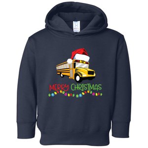 School Bus Driver Christmas Favorite Driver Toddler Hoodie