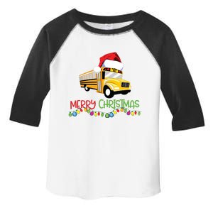 School Bus Driver Christmas Favorite Driver Toddler Fine Jersey T-Shirt