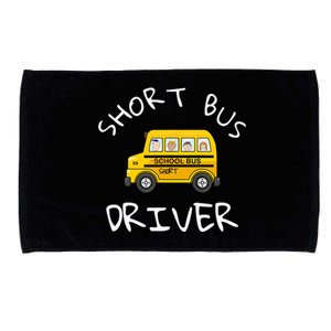 School bus driver Funny Novelty School Bus Driver Microfiber Hand Towel