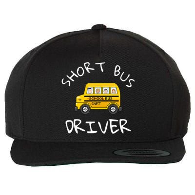 School bus driver Funny Novelty School Bus Driver Wool Snapback Cap