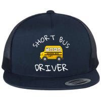 School bus driver Funny Novelty School Bus Driver Flat Bill Trucker Hat