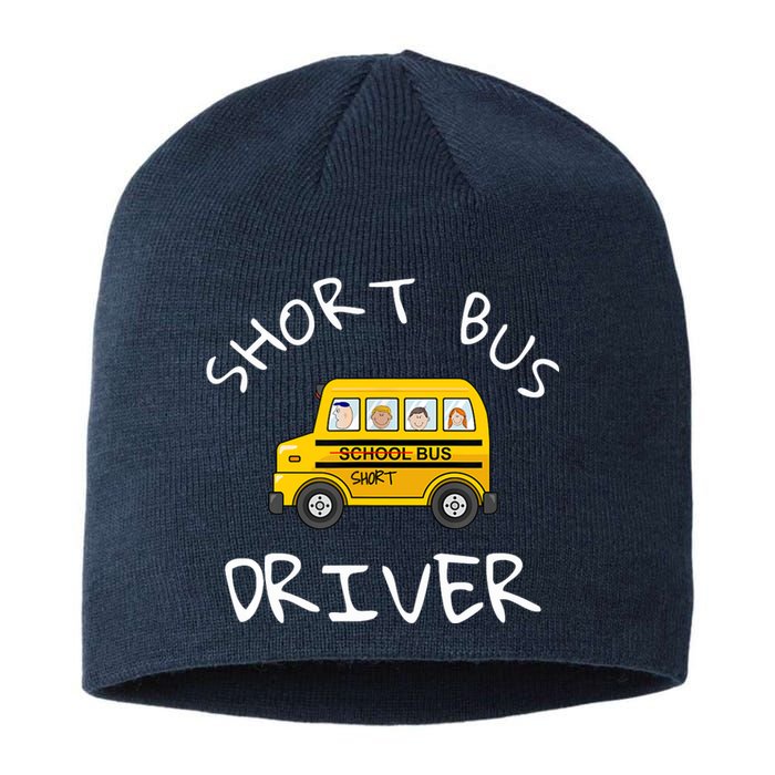 School bus driver Funny Novelty School Bus Driver Sustainable Beanie