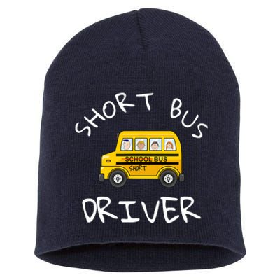 School bus driver Funny Novelty School Bus Driver Short Acrylic Beanie