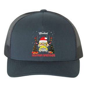 School Bus Driver Christmas Student Delivery Specialist Xmas Yupoong Adult 5-Panel Trucker Hat