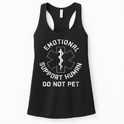 S Back Do Not Pet Emotional Support Husband Funny Womens Tank Top