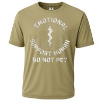 S Back Do Not Pet Emotional Support Husband Funny Cooling Performance Crew T-Shirt