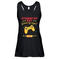 Student By Day Gamer By Night Ladies Essential Flowy Tank