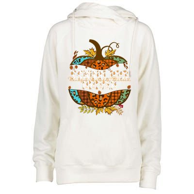 School Bus Driver Thankful Grateful Blessed Fall Pumpkin Gift Womens Funnel Neck Pullover Hood