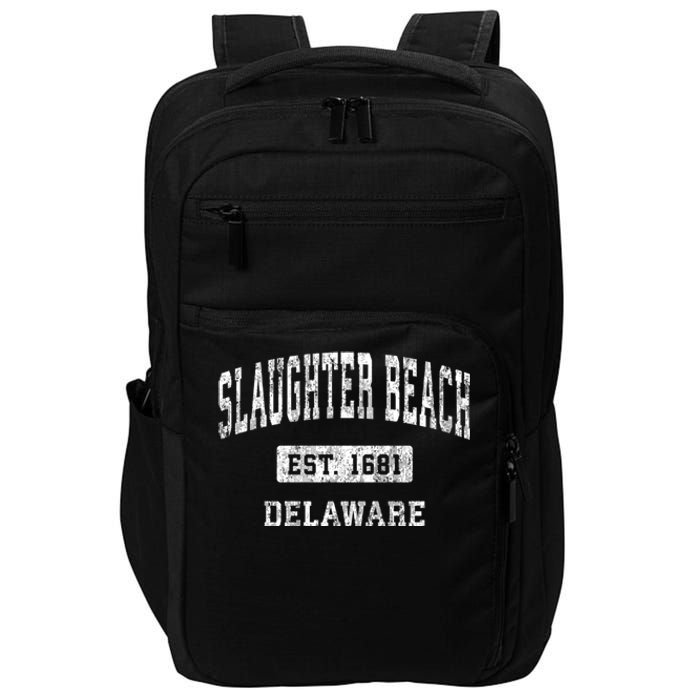 Slaughter Beach Delaware De Vintage Sports Established Impact Tech Backpack