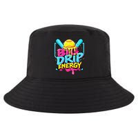 Softball Big Drip Energy Ice Cream Dripping Softball Cool Comfort Performance Bucket Hat